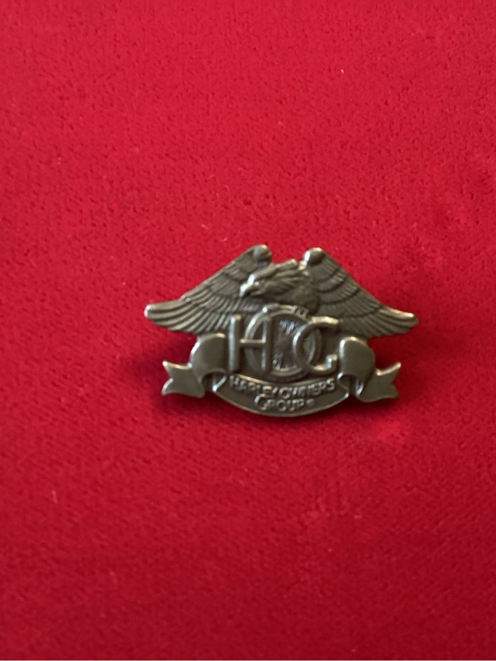 Harley-Davidson Silver Eagle HOG Rider Pin